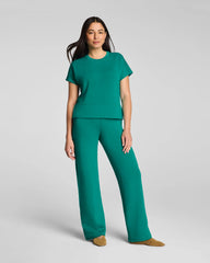 SPANX AirEssentials® Crewneck Tee | Jade