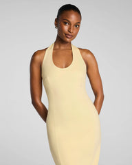 SPANXshape® Ponte Halter Midi Dress | Sunbeam