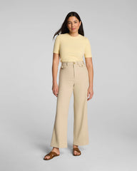 SPANXsupersmooth® Stretch Twill Cropped Easy Flare Pant