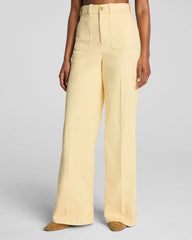 SPANXsupersmooth® Stretch Twill Wide Leg Pant with Patch Pockets | Sunbeam