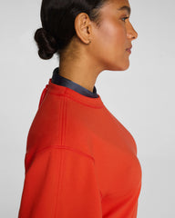 SPANX® Ponte Crewneck Long Sleeve Top | Poppy