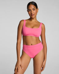 SPANXshape® Swim Scoop Neck Bikini Top