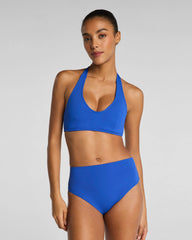SPANXshape® Swim Halter Bikini Top