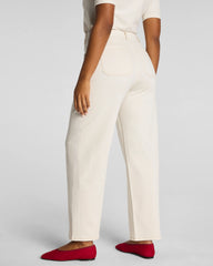 SPANXshape® Authentic 360 Utility Barrel Leg Jeans | Alabaster