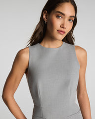 SPANX® WellSuited Sleeveless Crewneck Mini Dress | Heather Grey