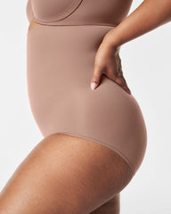 SPANXsculpt® Seamless Power High-Waisted Brief | Cafe Au Lait