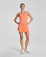 SPANX® BoostUp V-Neck Shelf Tank | Persimmon