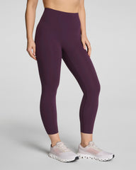 SPANXshape® BodyLine 7/8 Leggings with Mid-Tummy Compression | Blackberry